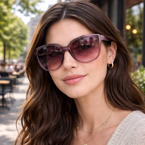 Oliver Peoples Marmont OV5266-S 1418/13 Sunglasses Purple Pink Gradient Lenses main image 13